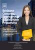 Brisbane Congress Sponsorship & Exhibition Prospectus