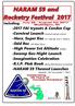NARAM 59 and Rocketry Festival 2017 Including: