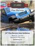 Pine Barrens. 25th Pine Barrens Jeep Jamboree. March 21 23, 2019 Hammonton, New Jersey Trail Rating 3 5