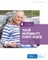 YOUR MOTABILITY EVENT GUIDE.