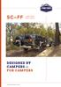 SC FF DESIGNED BY CAMPERS FOR CAMPERS LIMITED EDITION. stoneycreekcampers.com.au