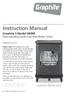 Graphite. Instruction Manual.   Graphite 5 Model GR905 Free-standing Multi Fuel Non-Boiler Stove - - Published July 2014