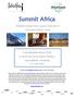 Summit Africa. Kilimanjaro Charity Climb to support construction of. Corner Stone Children s Centre