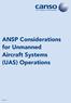 ANSP Considerations for Unmanned Aircraft Systems (UAS) Operations