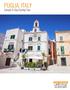 PUGLIA, ITALY Sample 6-Day Cycling Tour