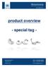 product overview - special tag -