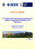 SACI th Jubilee IEEE International Symposium on Applied Computational Intelligence and Informatics. Timişoara, Romania May 21-23, 2015