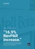 16.9% RevPAR increase. Best Western Borås started using Atomize at the end of 2017 and experienced a RevPAR increase of 16.9% in Q