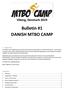 Bulletin #1 DANISH MTBO CAMP