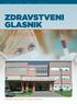volume 1 may 2015 number 1 ISSN (online) ZDRAVSTVENI GLASNIK Health Bulletin Fakultet zdravstvenih studija u Mostaru