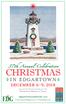 CHRISTMAS. in edgartown. december 6-9, organized & sponsored by the Edgartown Board of Trade. edgartownboardoftrade.com