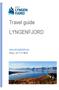 Travel guide LYNGENFJORD.   Phone: