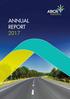 ANNUAL REPORT 2017 ANNUAL REPORT SCENARIO 1