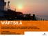 WÄRTSILÄ TRADITIONAL INDUSTRY AND VISIONARY INNOVATION ENHANCING BUSINESS BY COMBINING THE TWO WORLDS