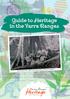 Guide to Heritage in the Yarra Ranges