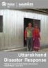 Uttarakhand Disaster Response