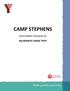 CAMP STEPHENS PARENT PACKAGE for WILDERNESS CANOE TRIPS