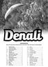 USER MANUAL Please read this manual carefully and keep its instructions in mind while using your Denali paraglider.