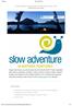 The latest update from our Slow Adventures in Northern Territories project - SAINT. View this  in your browser
