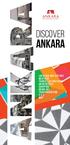 ANKARA LOCATION AND HISTORY WEATHER TOURIST ATTRACTIONS UNIVERSITIES SHOPPING GOING OUT TRANSPORTATION S.O.S MAP