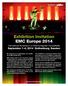 Exhibition Invitation EMC Europe 2014