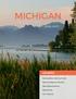 MICHIGAN MUNICIPAL GUIDE CONTENTS. Municipalities Listed by County. State and Regional Contacts. State Representatives.