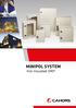 MINIPOL SYSTEM Hot moulded GRP