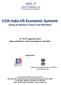 11th Indo US Economic Summit: Taking the Bilateral Trade to USD 500 Billion