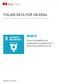 ITALIAN DATA FOR UN-SDGs