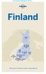Lonely Planet Publications Pty Ltd. Finland. West Coast p194. The Lakeland p150. Åland Tampere, Pirkanmaa. Helsinki