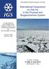 International Symposium on Sea Ice in the Physical and Biogeochemical System
