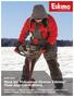 More Ice Fishermen Choose Eskimo Than Any Other Brand.
