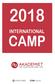 Dear International Camp 2018-participant,