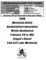 2019 Minnesota United Snowmobilers Association Winter Rendezvous February 7th to 10th Cragun s Resort East Gull Lake, Minnesota