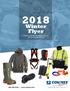 Winter Flyer //   Protecting workers and the work they do throughout all the seasons. Creating Safer Work Environments