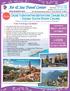 Cruise Itinerary. Day Location Arrival Departure Included Tour