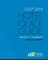 CES HOTEL QUICK GUIDE January 8-11 Las Vegas, NV CES.tech #CES2019