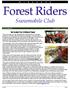 Forest Riders. Snowmobile Club