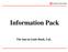 Information Pack. The San-in Godo Bank, Ltd.