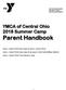 YMCA of Central Ohio 2018 Summer Camp Parent Handbook