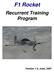 F1 Rocket. Recurrent Training Program