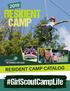 RESIDENT CAMP. #GirlScoutCampLife RESIDENT CAMP CATALOG