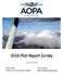 2016 Pilot Report Survey. July 26, Rune Duke Director of Government Affairs. Tom George Alaska Regional Manager