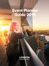 Event Planner Guide 2019