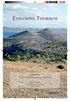 EXPLORING THORIKOS. Edited by. Roald F. DOCTER and Maud WEBSTER
