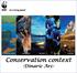 Conservation context. -Dinaric Arc-