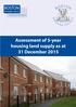 2.0 What are Boston Borough s 5 year housing requirements?
