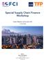 Special Supply Chain Finance Workshop