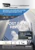 POST SHOW REPORT. Germany s only dedicated event for the bulk liquid storage market. Finally, a tank storage exhibition and conference in Germany!