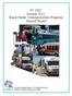 FY 2007 Section 5311 Rural Public Transportation Program Annual Report